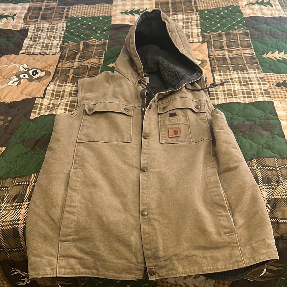 Sherpa Lined Carhartt Vest